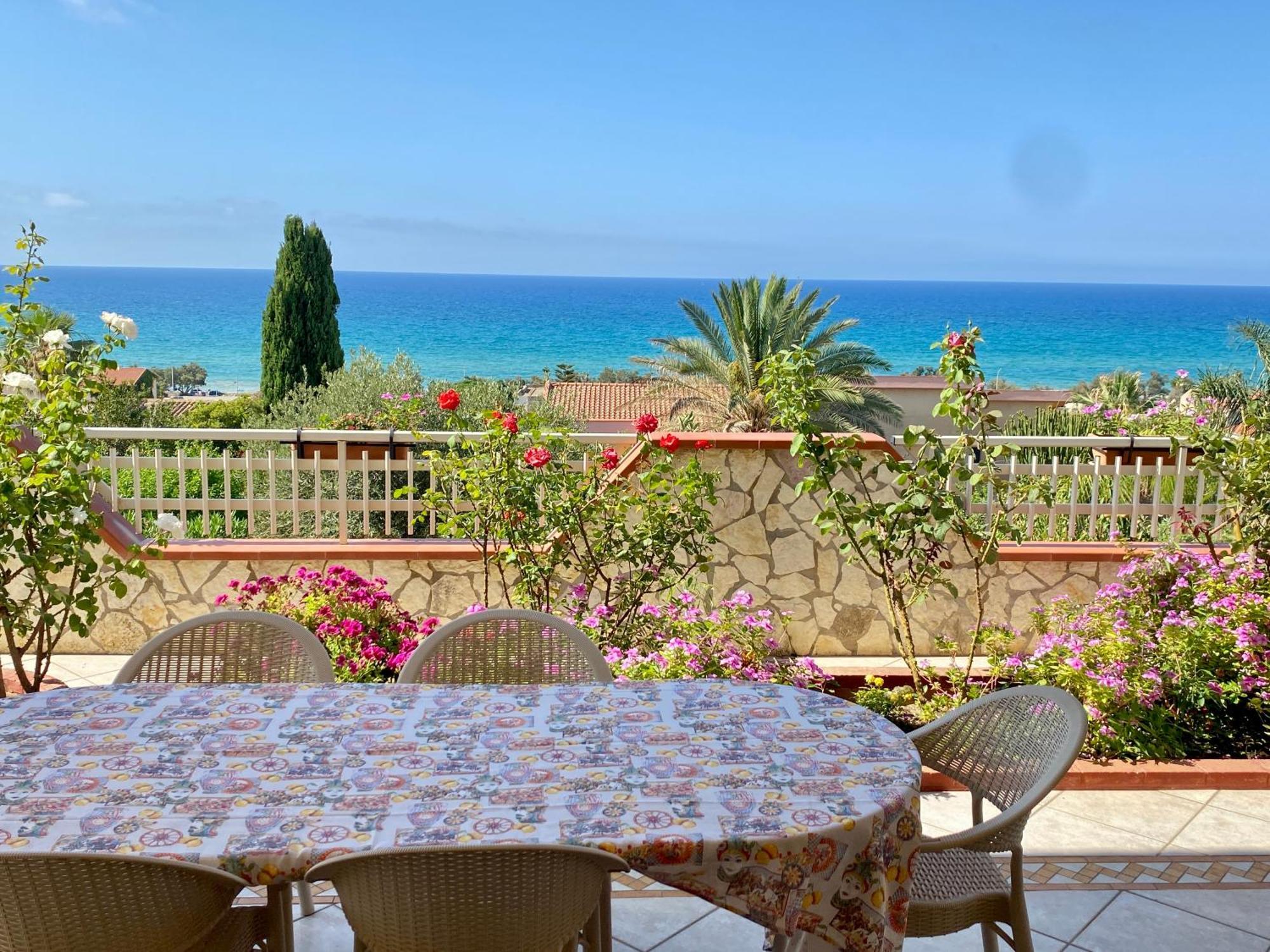 Villa Mare Giuggiola Alcamo Marina Bagian luar foto